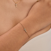 Pulsera Crystal Cross