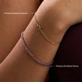 Pulsera Amatista Square