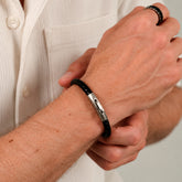 Pulsera Cuero lazo