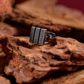Solitario Topito Grooved Steel