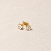 Topitos Flowers White