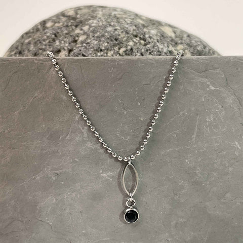 Collar Natural Black