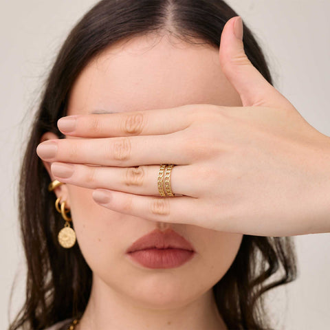 Anillo Double Chain