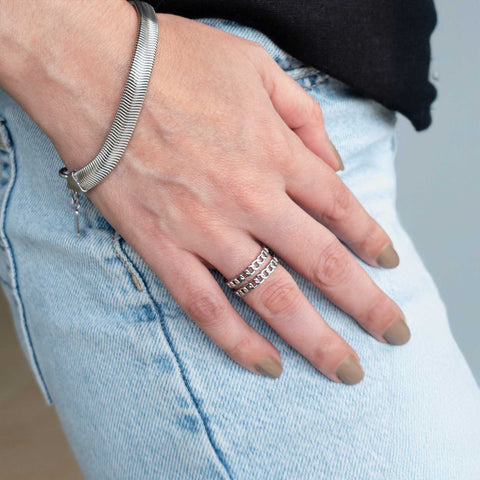 Anillo Double Chain