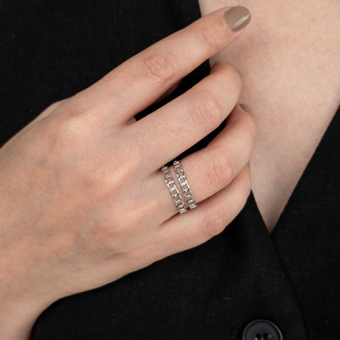 Anillo Double Chain
