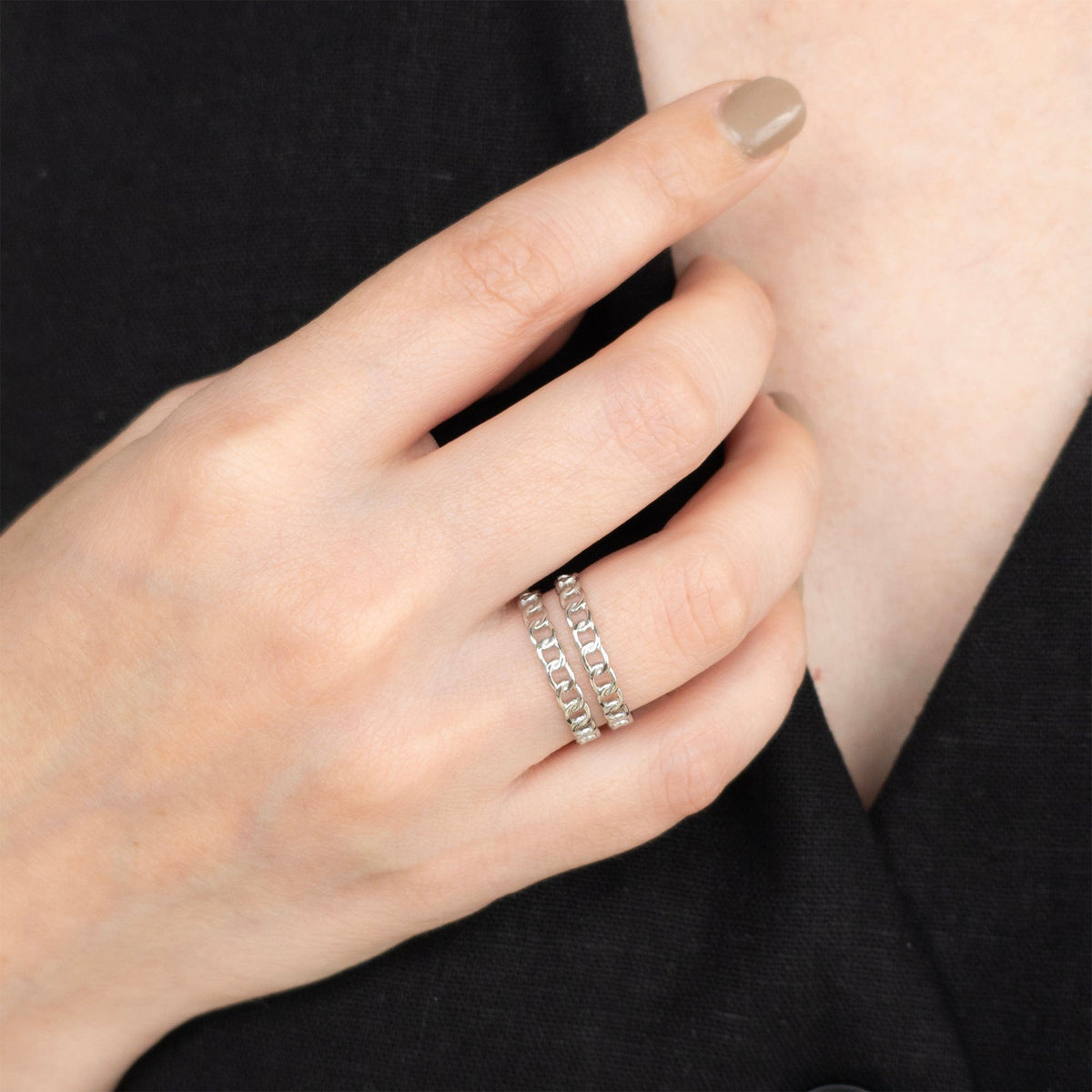 Anillo Double Chain