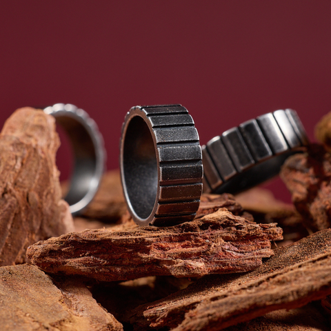 Anillo Grooved Steel