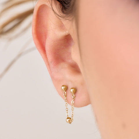 Arete Solitario Bolitas