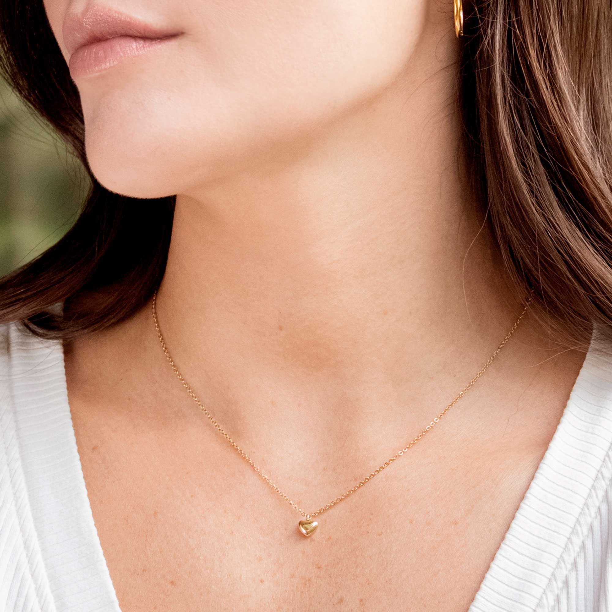 Collar Corazón Chunky