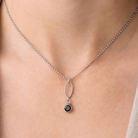 Collar Natural Black