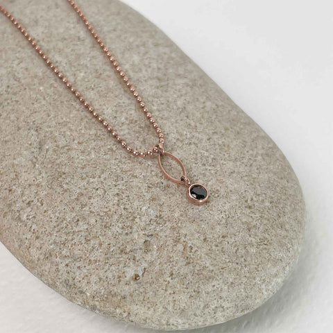 Collar Natural Black