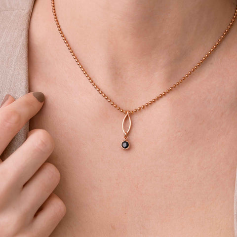 Collar Natural Black