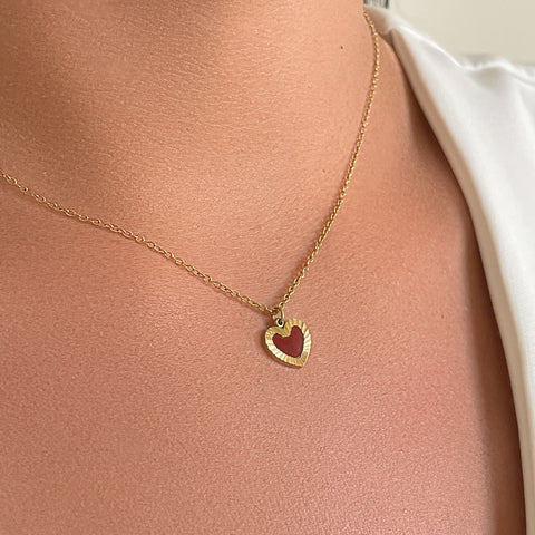 Collar Red Love