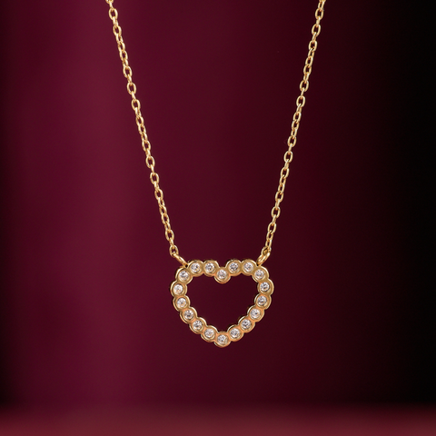 Collar Crystal Heart