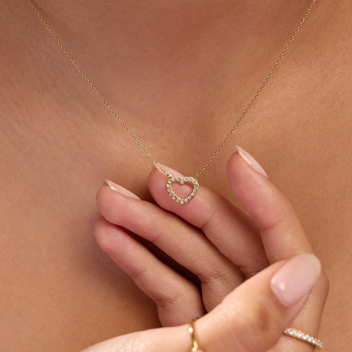 Collar Crystal Heart