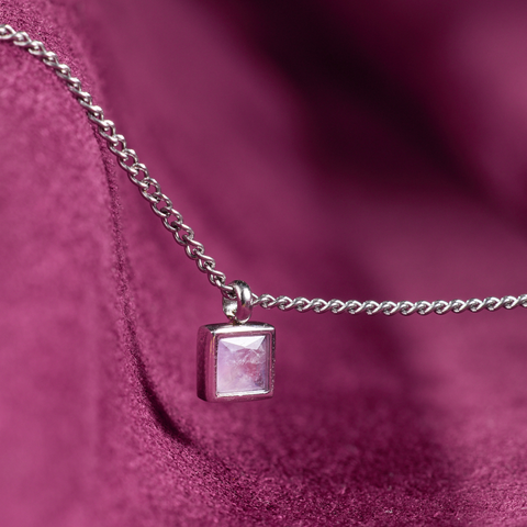 Collar Amatista Square