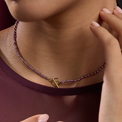 Collar Amatista Stone