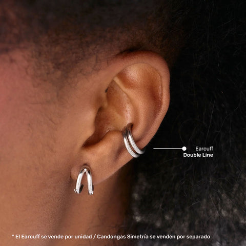 Earcuff Double line