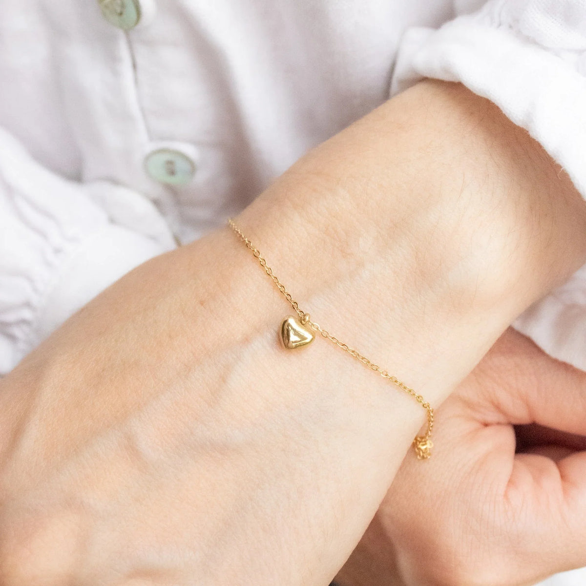 Pulsera Corazón Chunky