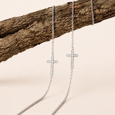 Pulsera Crystal Cross