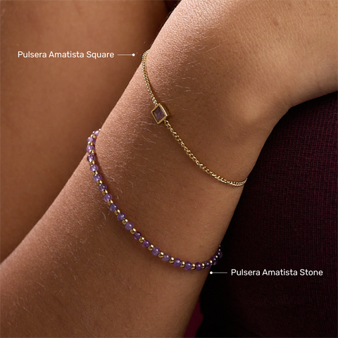 Pulsera Amatista Stone