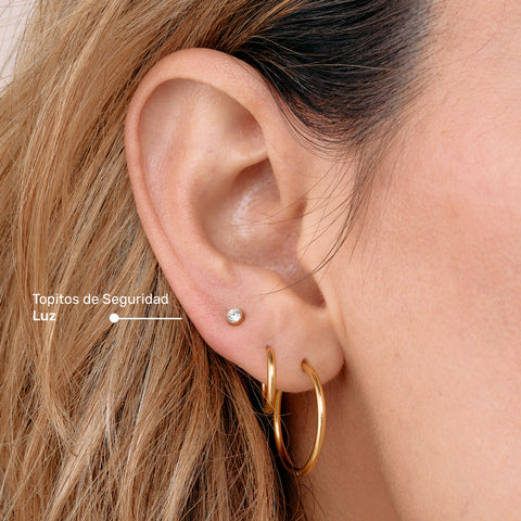 Topitos de Seguridad Luz