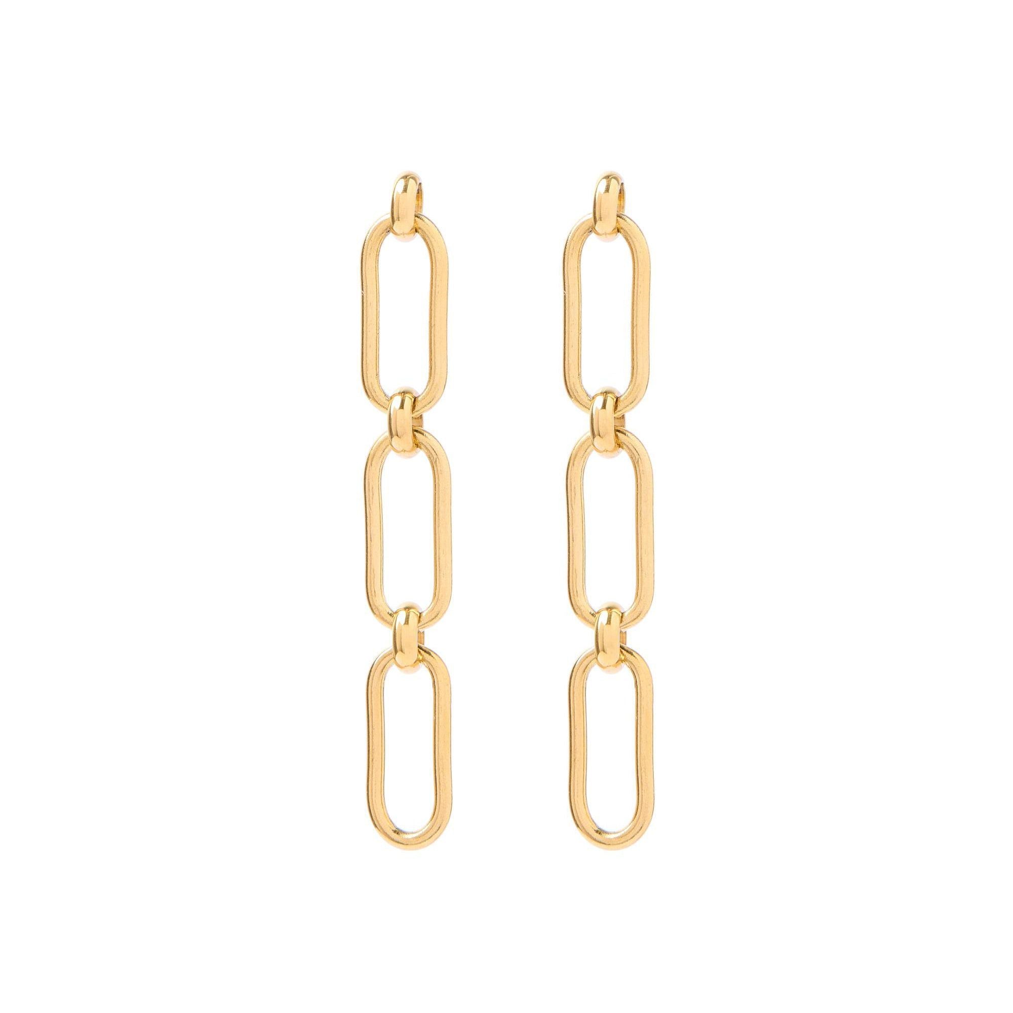 Aretes Eslabón Mix
