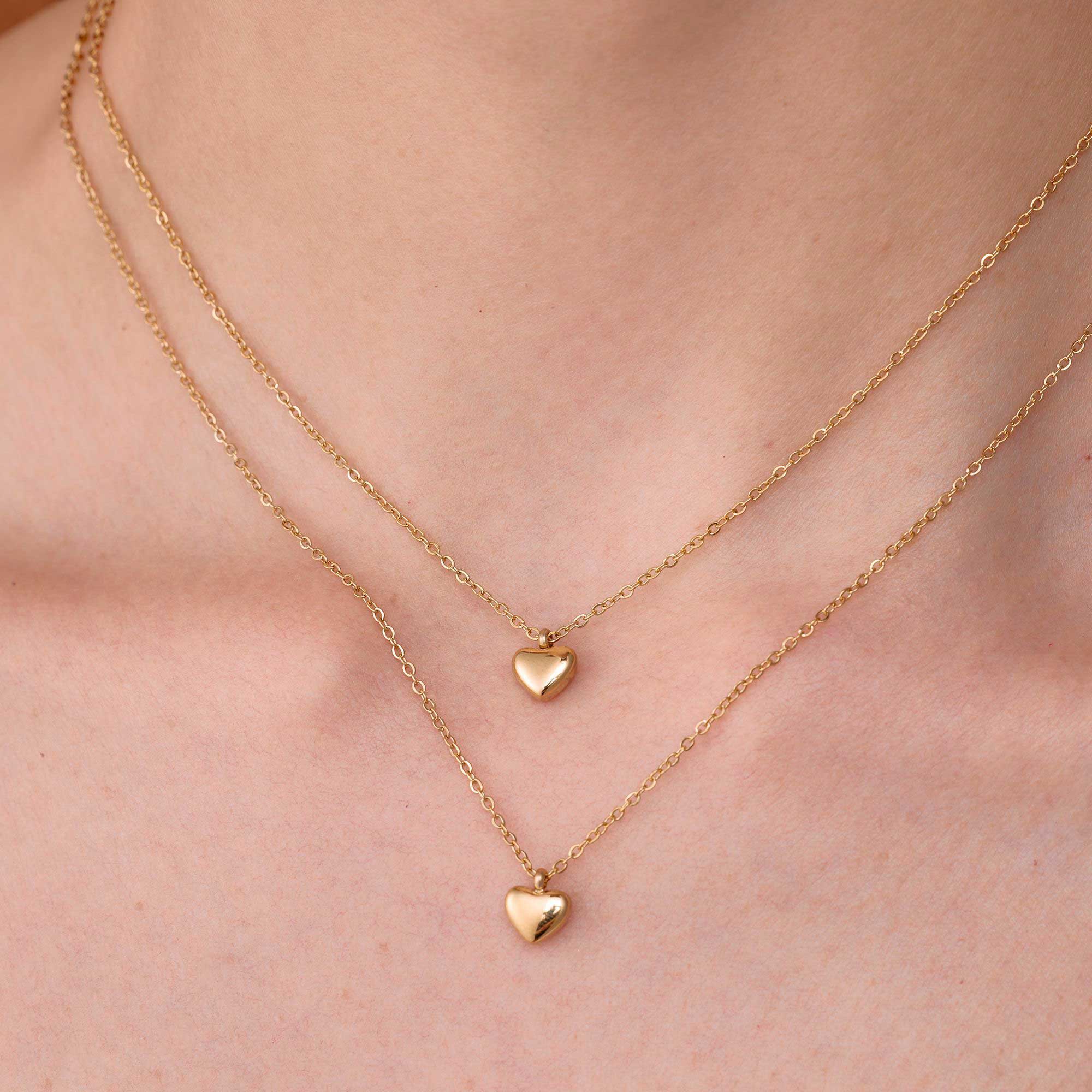 Collar Corazón Chunky