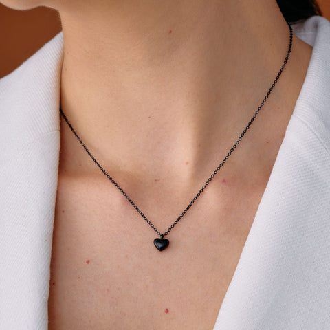 Collar Corazón Chunky