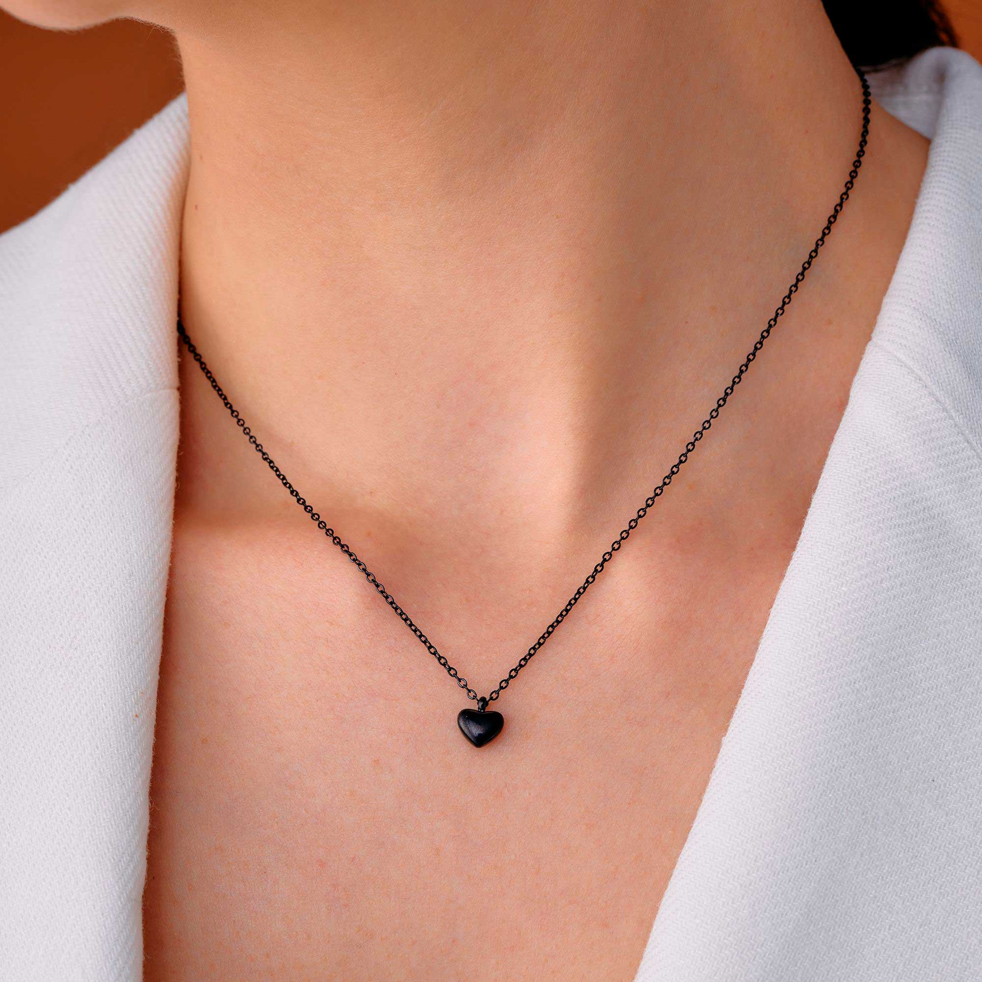 Collar Corazón Chunky