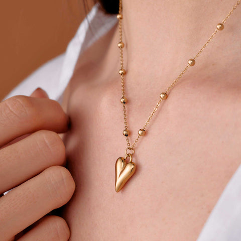 Collar Long Heart