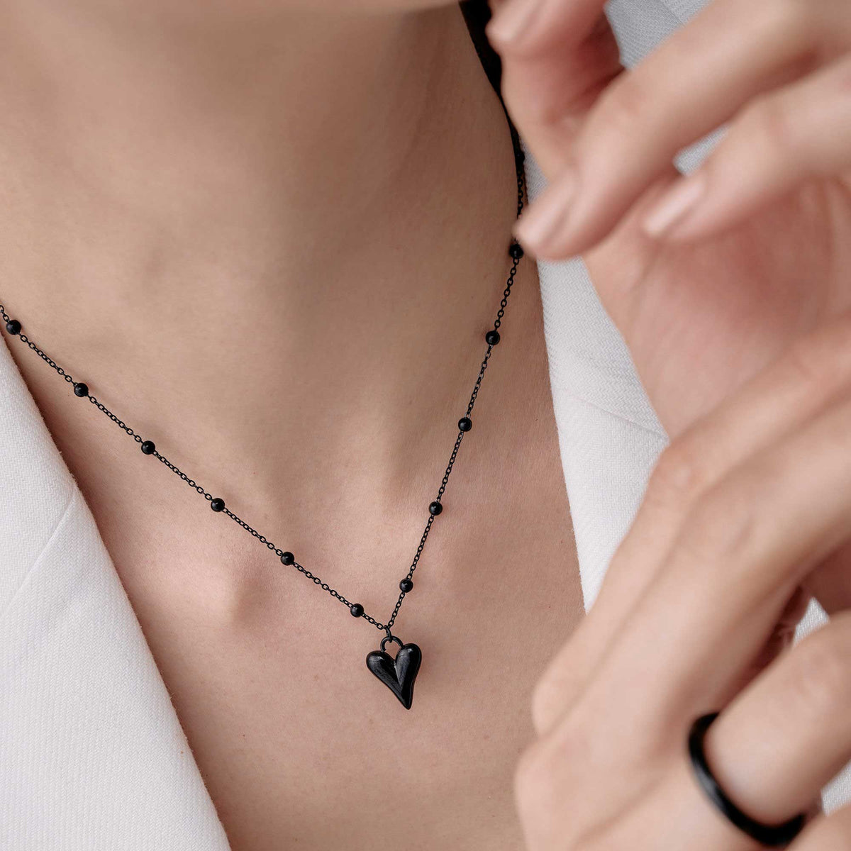 Collar Long Heart